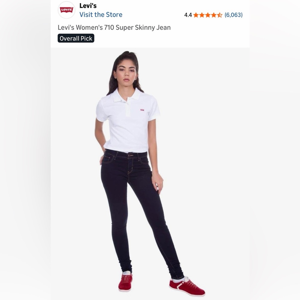 Levi's Women’s 710 Super Skinny Jeans